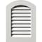 Ekena Millwork Arch Top Gable Vent Functional, PVC Gable Vent w/ 1" x 4" Flat Trim Frame, 12"W x 18"H GVPAR12X1801FUN - alternate 1